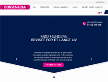 Tablet Screenshot of eukanuba.dk