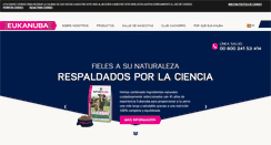 Desktop Screenshot of eukanuba.es