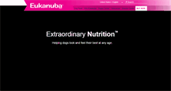 Desktop Screenshot of eukanuba.com