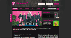 Desktop Screenshot of chovatelia.eukanuba.sk