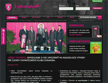 Tablet Screenshot of chovatelia.eukanuba.sk