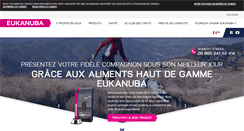 Desktop Screenshot of eukanuba.fr